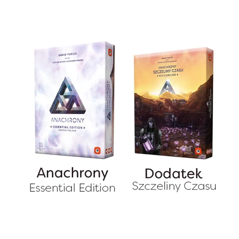 Anachrony Essential Edition + Anachrony: Szczeliny Czasu (Pakiet Polska Edycja)