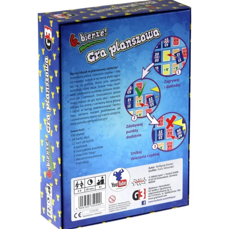 6 bierze! Gra planszowa