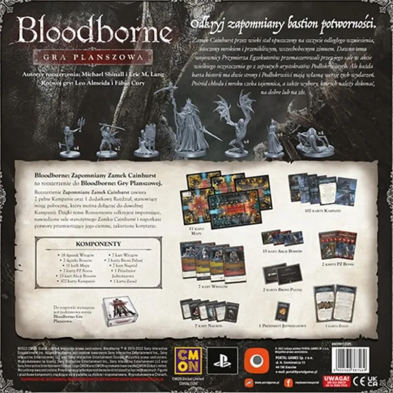 Bloodborne: Gra planszowa - Zapomniany zamek Cainhurs