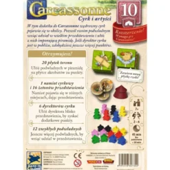 Carcassonne: Cyrk i artyści