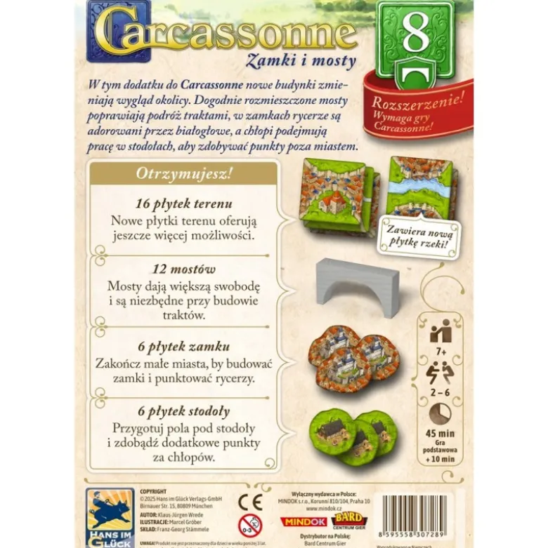 Carcassonne: Zamki i mosty