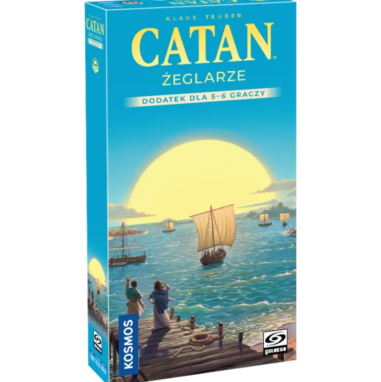 Catan - Żeglarze, dodatek dla 5-6 graczy (nowa edycja 2025)