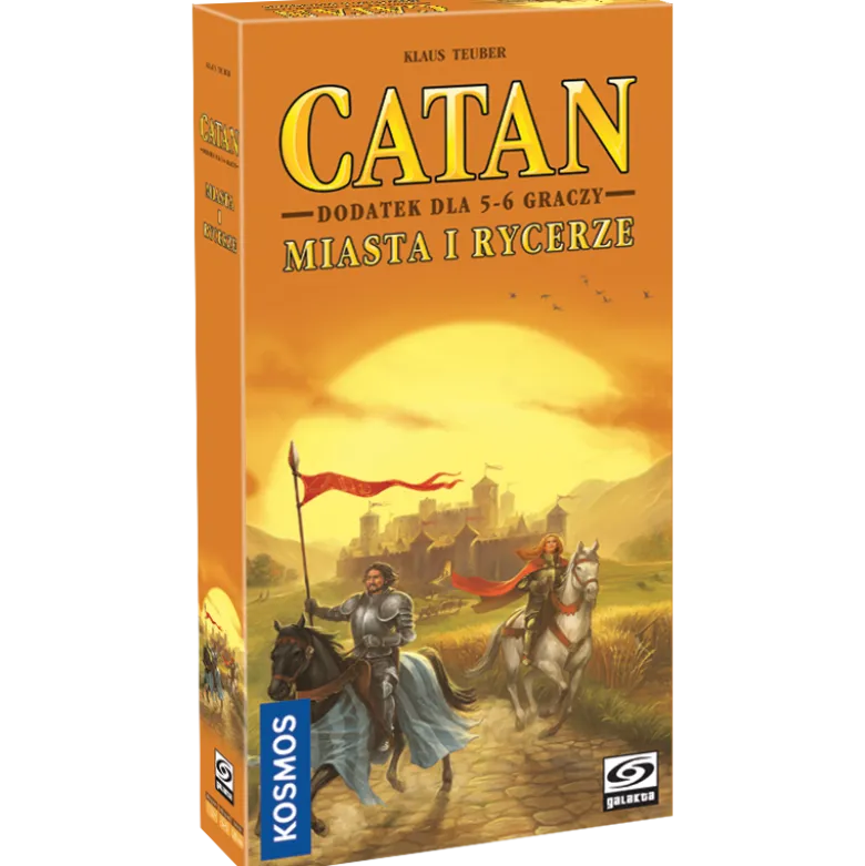 Catan - Miasta i Rycerze, dodatek dla 5-6 graczy (nowa edycja)