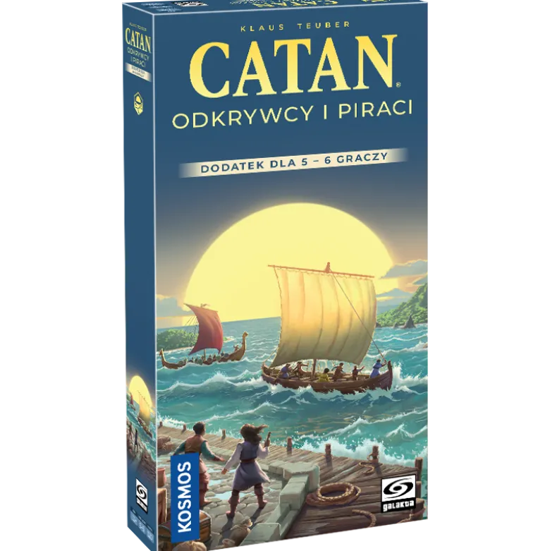 Catan - Odkrywcy i Piraci, dodatek dla 5-6 graczy (2025)