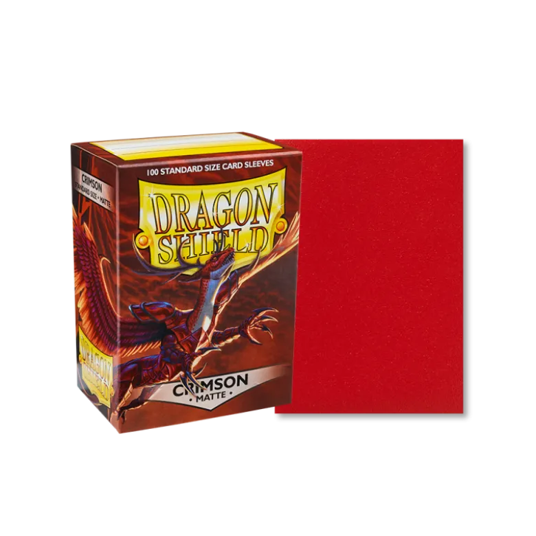Crimson Dragons Shield 100 sztuk 88x63