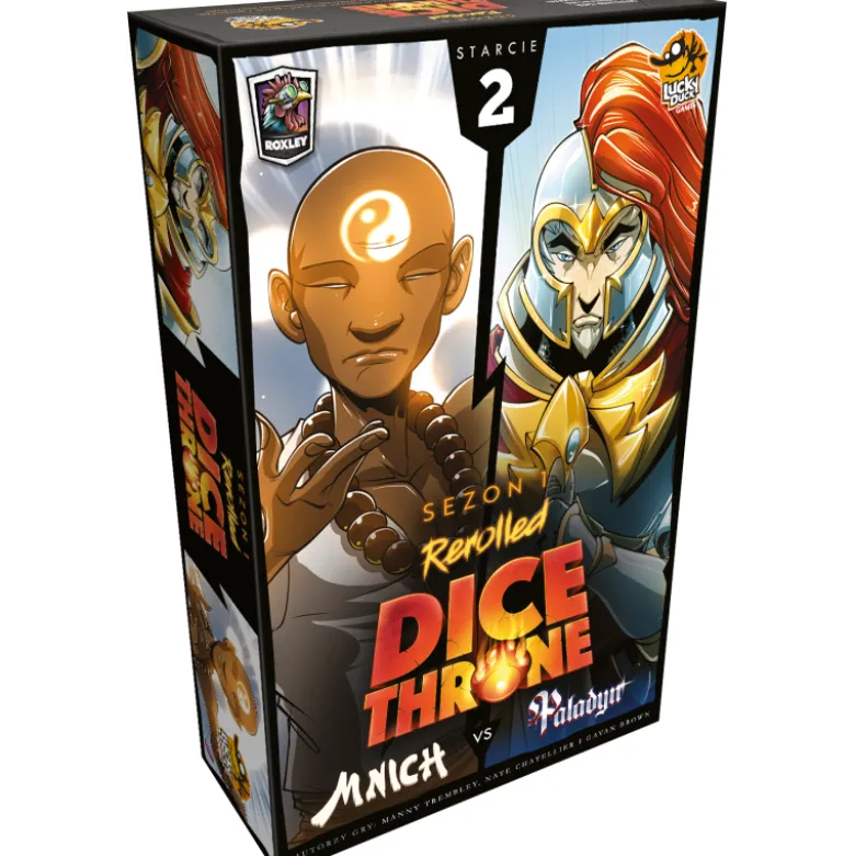 Dice Throne: Starcie 2 - Mnich vs Paladyn