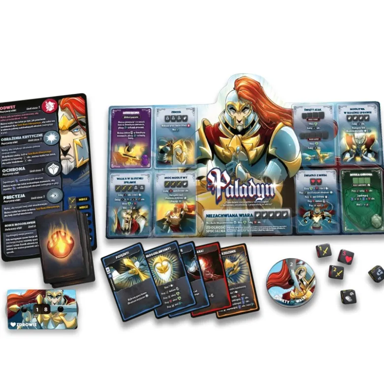 Dice Throne: Starcie 2 - Mnich vs Paladyn