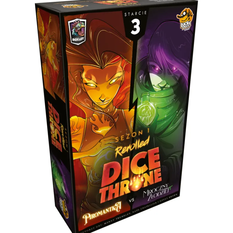 Dice Throne: Starcie 3 - Piromantka vs Mroczny Złodziej