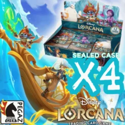 Disney Lorcana TCG: Azurite Sea Booster Case SEALED