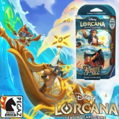 Disney Lorcana TCG: Azurite Sea Starter Deck Ruby Amber