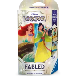 Disney Lorcana TCG: Fabled - Deck Amber & Sapphire (Ariel & Mulan)