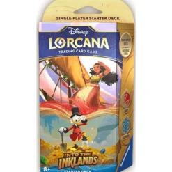 Disney Lorcana TCG: Into the Inklands - Ruby and Sapphire Starter Deck 1+1 GRATIS