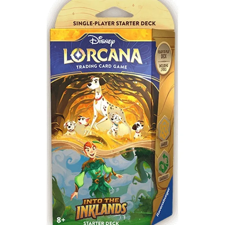 Disney Lorcana TCG: Into the Inklands - Amber and Emerald 1+1 GRATIS