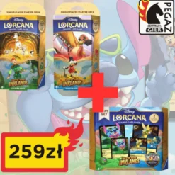 Disney Lorcana TCG: Into the Inklands - Pakiet 2x Deck + Gift Set!