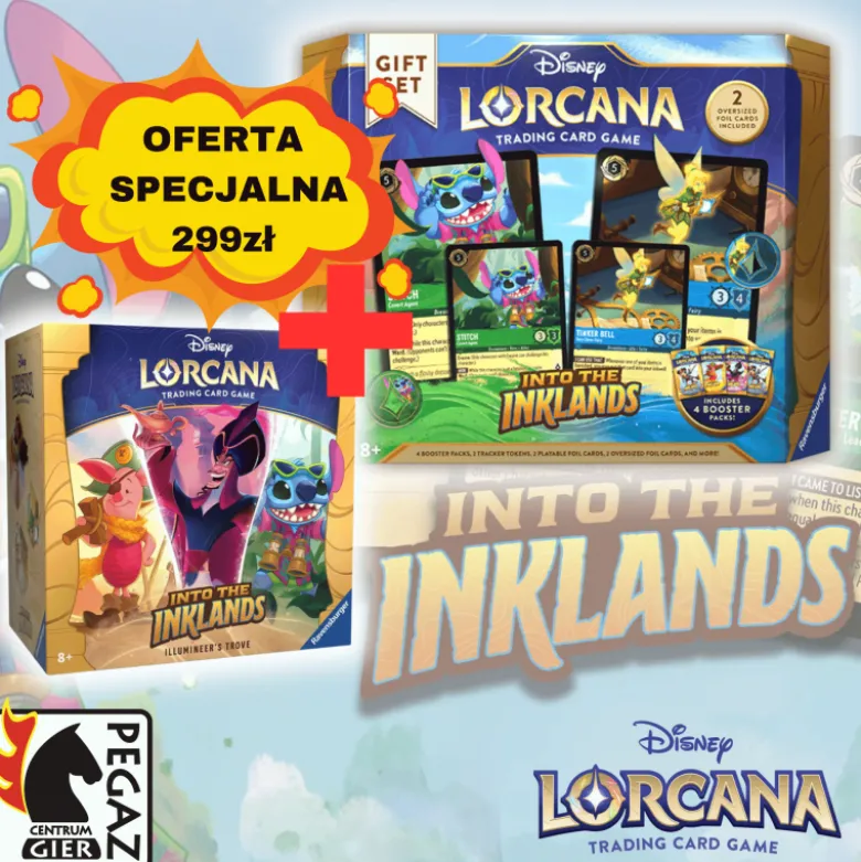 Disney Lorcana TCG: Into the Inklands - Pakiet Champion