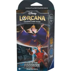 Disney Lorcana TCG: Rise of the Floodborn - Amber and Sapphire Starter Deck