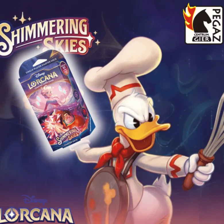 Disney Lorcana TCG - Shimmering Skies Starter Ruby Amethyst Deck