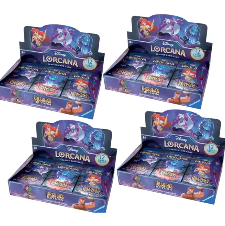 Disney Lorcana TCG - Ursula's Return Booster Box (Case: 4x Booster Box)