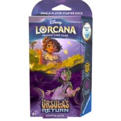 Disney Lorcana TCG - Ursula's Return Starter Deck Amber & Ametist 1+1 GRATIS