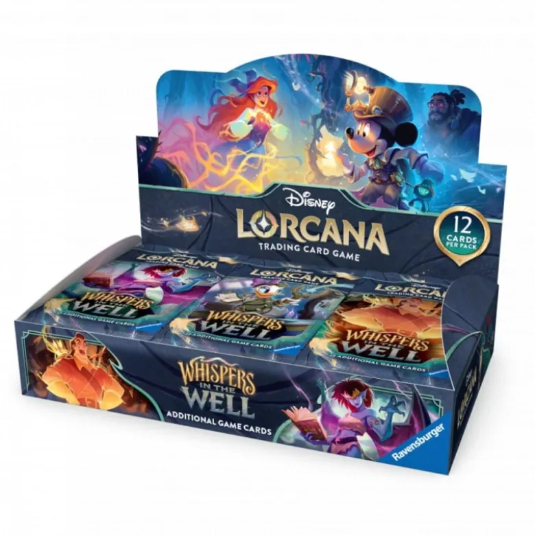 Disney Lorcana TCG: Whispers in the Well Booster Case SEALED