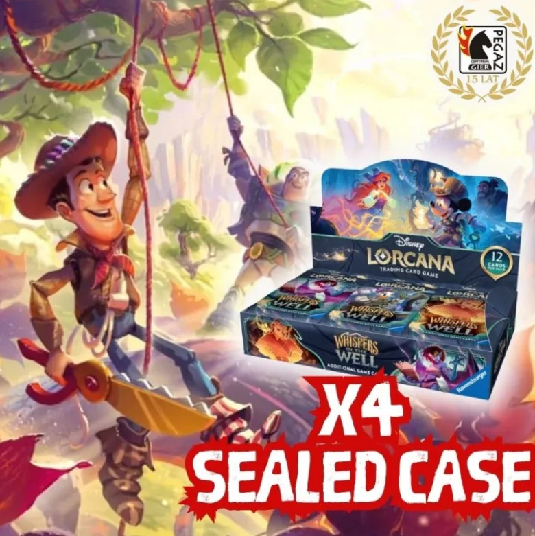 Disney Lorcana TCG: Whispers in the Well Booster Case SEALED