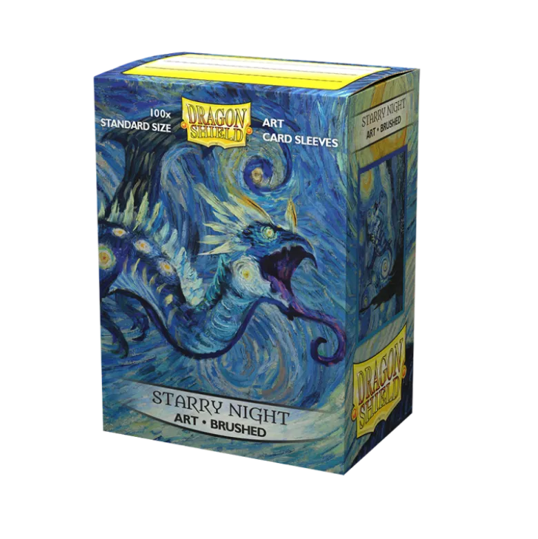 Dragon Shield Brushed Art Sleeves - Starry Night