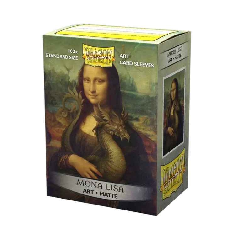 DRAGON SHIELD - MATTE ART SLEEVES - 'Mona Lisa' (100 sztuk)