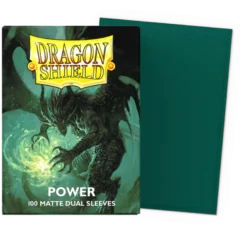 Dragon Shield Matte Dual Sleeves - Power (Zielone)