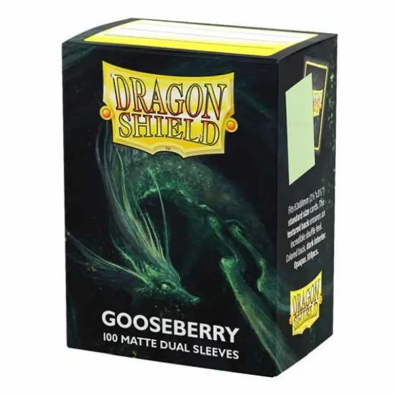 Dragon Shield Matte Dual Sleeves - Gooseberry (Miętowe)