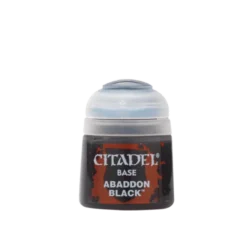 Farba Citadel Base Abaddon Black