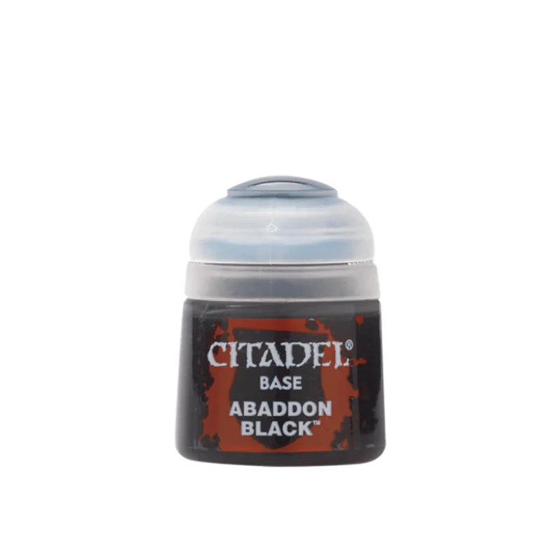 Farba Citadel Base Abaddon Black