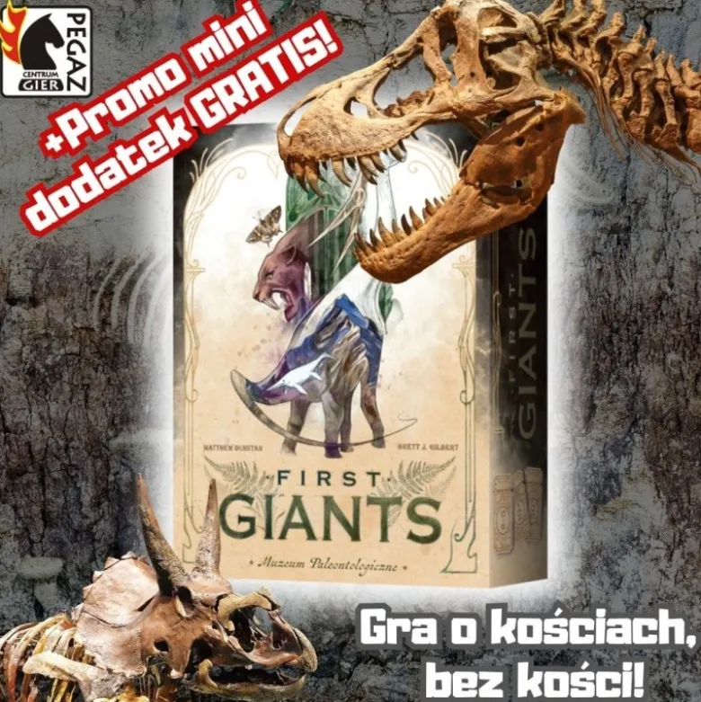 First Giants- muzeum paleontologiczne + Promo dodatek