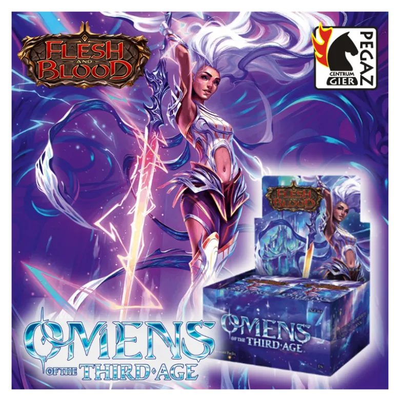 Flesh and Blood TCG Omens of the Third Age Booster Box