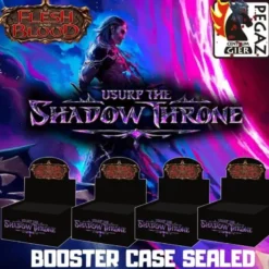 Flesh and Blood TCG Usurp The Shadow Throne Booster Case Sealed