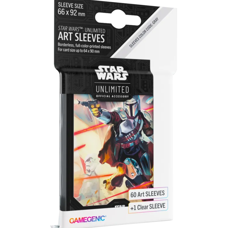 Gamegenic: Star Wars Unlimited - Art Sleeves - Mandalorian - Koszulki na karty