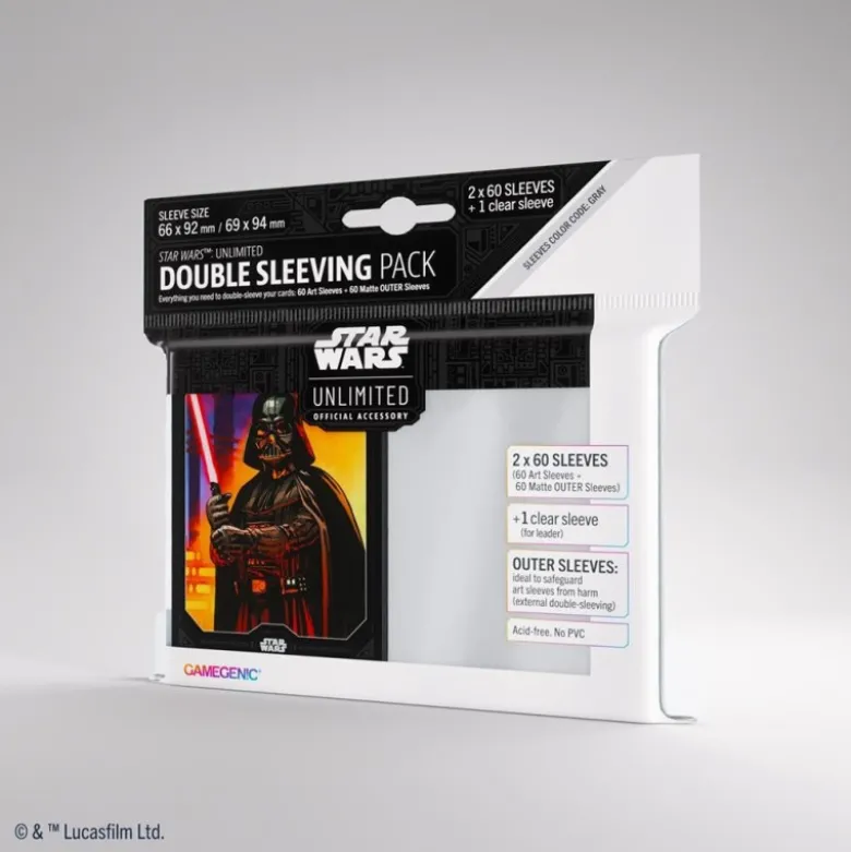 Gamegenic: Star Wars Unlimited - Double Sleeving Pack - Darth Vader