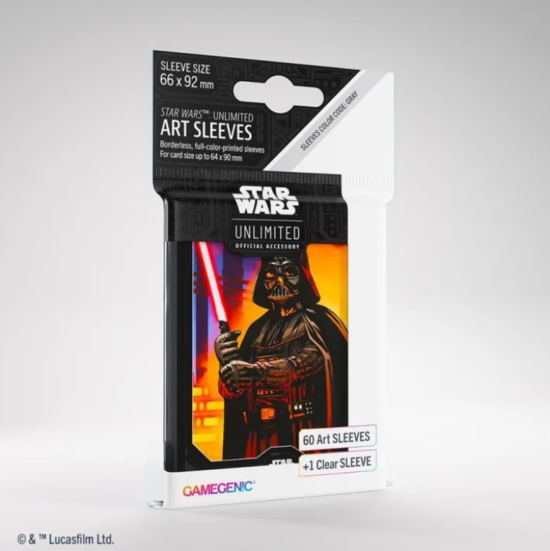 Gamegenic: Star Wars Unlimited - Art Sleeves - Darth Vader