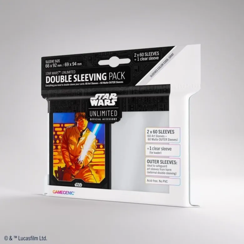 Gamegenic: Star Wars Unlimited - Double Sleeving Pack - Luke Skywalker
