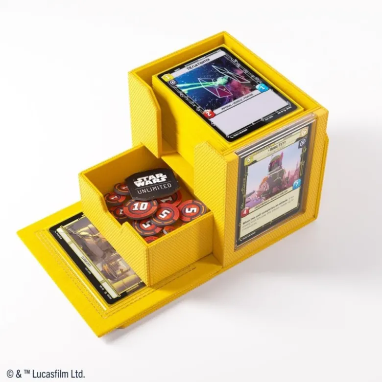 Gamegenic: Star Wars Unlimited - Deck Pod - Yellow (Pudełko żółte)