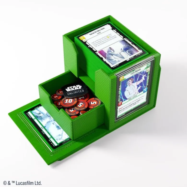 Gamegenic: Star Wars Unlimited - Deck Pod - Green (Pudełko zielone)