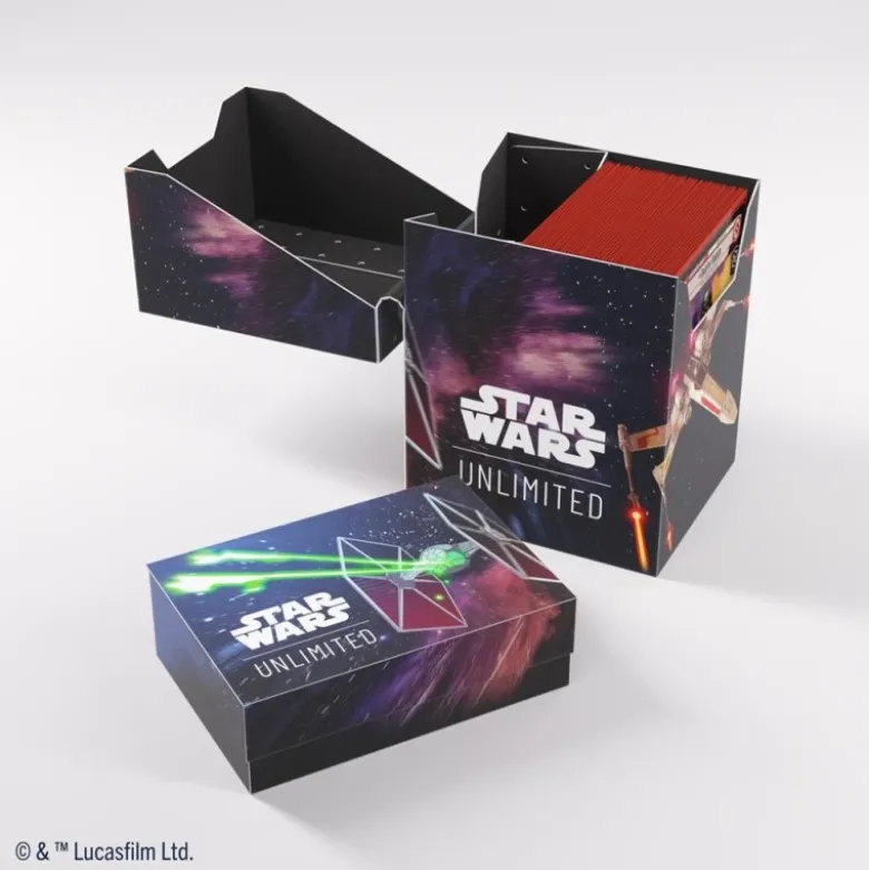 Gamegenic: Star Wars Unlimited - Soft Crate - X-Wing/TIE Fighter