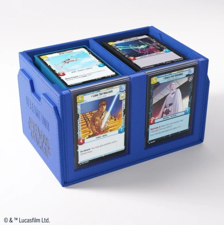 Gamegenic: Star Wars Unlimited - Double Deck Pod - Blue
