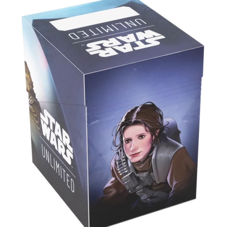 Gamegenic: Star Wars Unlimited - Soft Crate 60+ - Jabba/Leia