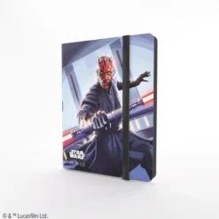 Gamegenic: Star Wars Unlimited Card Game - 18-Pocket Album - Darth Maul & Qui-Gon Jinn