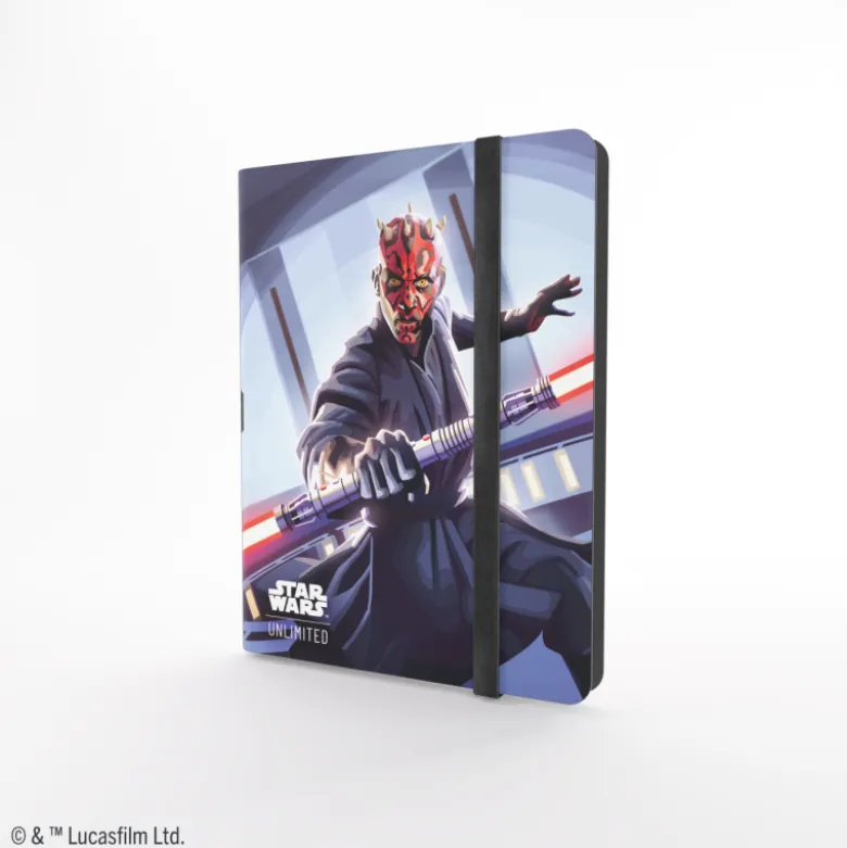 Gamegenic: Star Wars Unlimited Card Game - 18-Pocket Album - Darth Maul & Qui-Gon Jinn