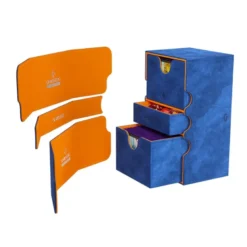 Gamegenic: Stronghold 200+ XL Convertible - Blue/Orange - Exclusive Line