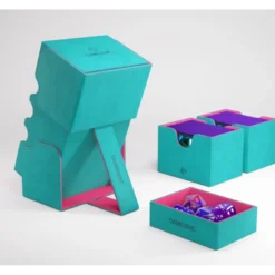 Gamegenic: Stronghold 200+ XL Convertible - Teal/Pink - Exclusive Line
