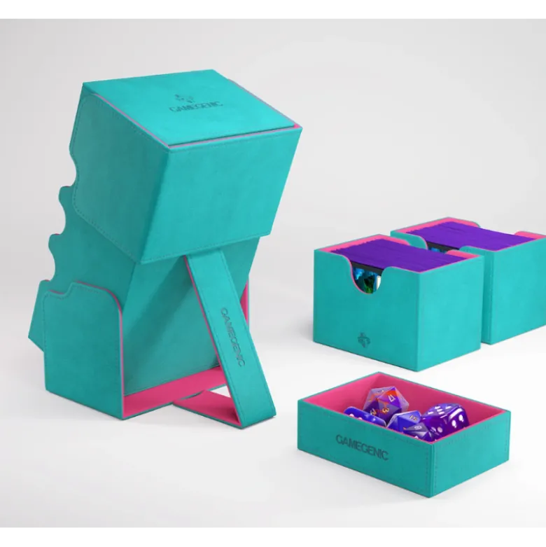 Gamegenic: Stronghold 200+ XL Convertible - Teal/Pink - Exclusive Line