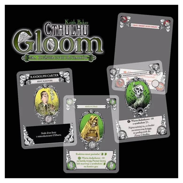 Gloom Cthulhu Gra bluźnierczych przypadków