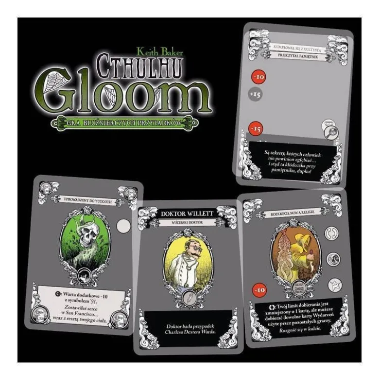Gloom Cthulhu Gra bluźnierczych przypadków